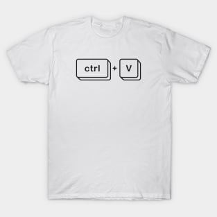 Paste Shortcut Keys Icon T-Shirt